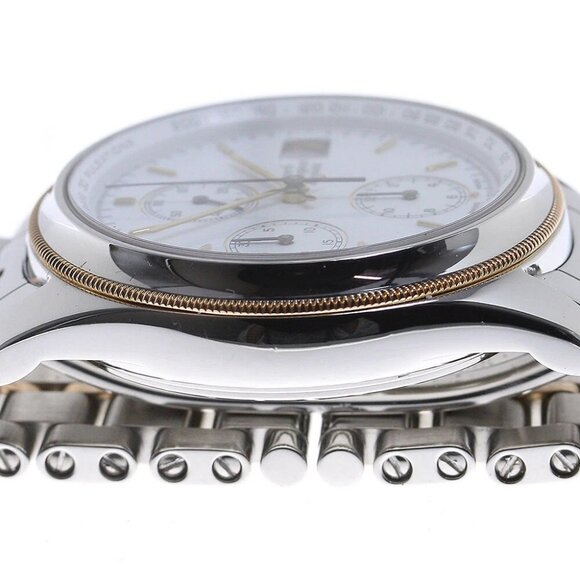 GIRARD-PERREGAUX Gold Plated4900 4910 Chronograph Automatic Men's Watch - Picture 10 of 12